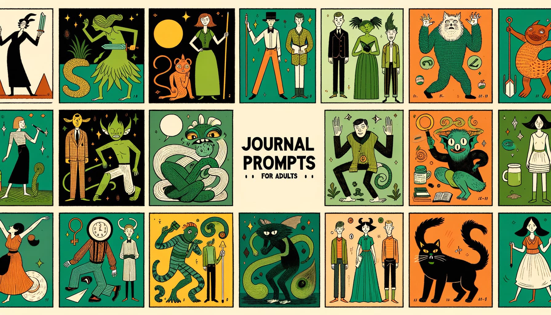 Journal Prompts for Adults: A Guide for Growth cover image